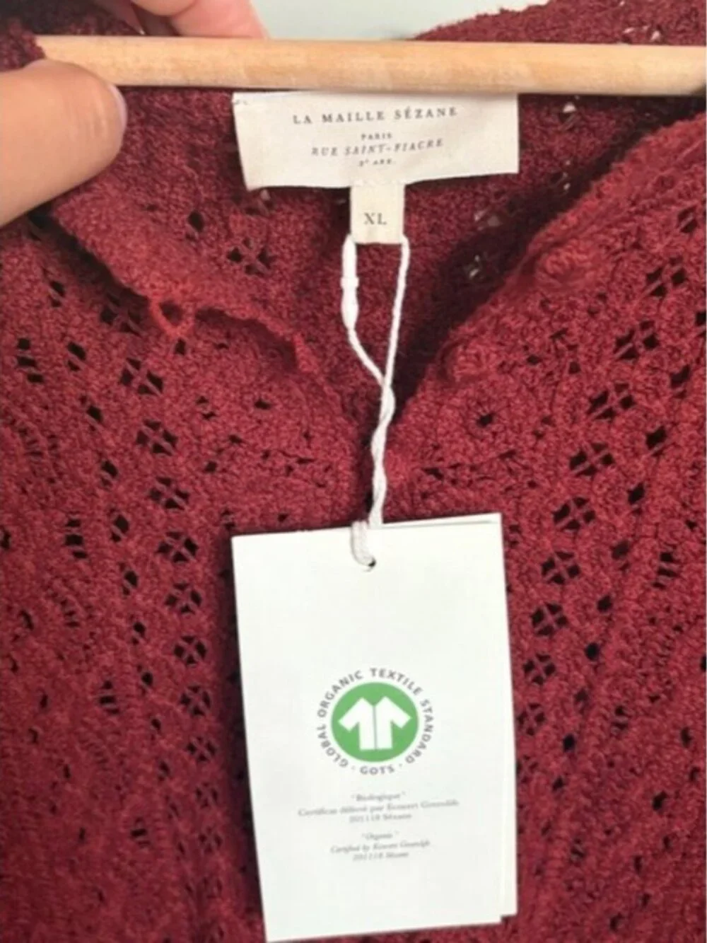 Sezane Noelia Cardigan - Picture 2 of 4